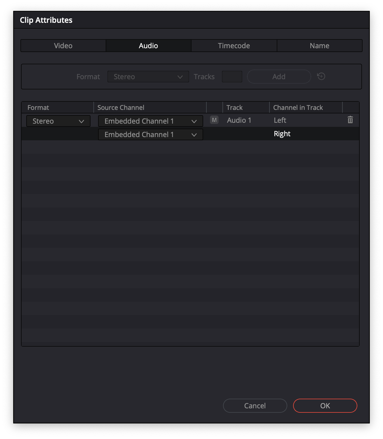 mono to stero settings